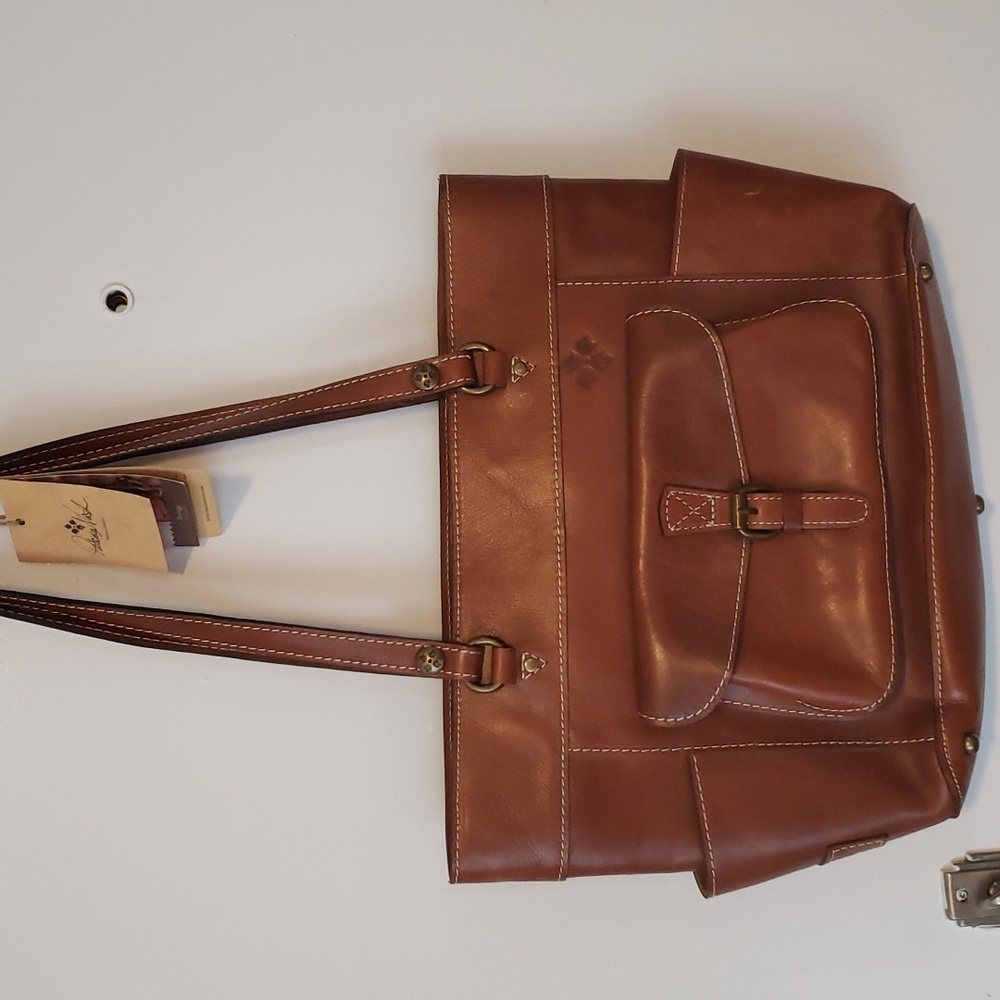1. Patricia Nash leather handbag
